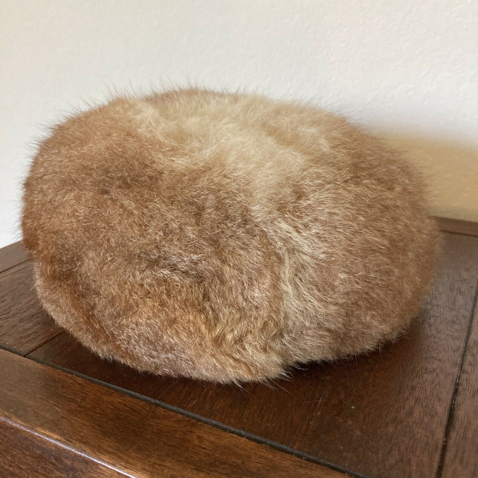 Vintage Saks Fifth Avenue Genuine Fur Beret Hat Brown Pieced Fur 1940s-50s Vintage Saks Fur Hat - Etsy main image 4