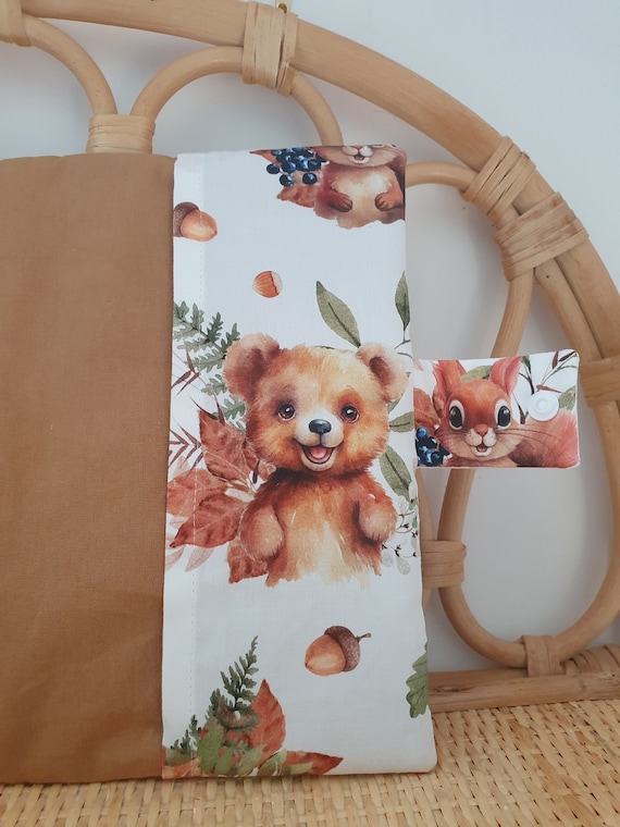 Housse Carnet De Santé Personnalisée Petits Pieds - Cadeau Naissance Original - PVC Souple 16x22cm - France