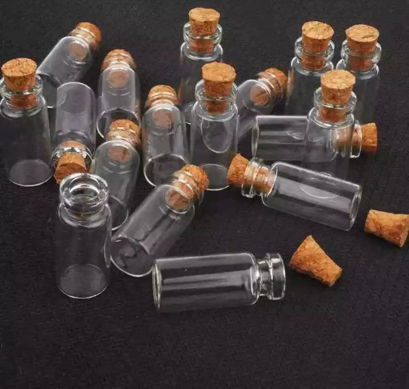 50ml Glas Mini Schnaps flaschen mit Verschlüssen kleine Glas