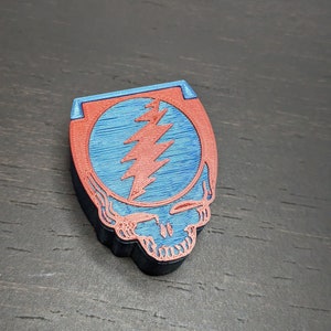 Grateful Dead Ring Lightning Skull Steal Your Face Logo Rock