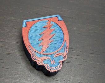 Steal Your Face Ring Box: Deadhead Engagement Gift, Personalized Jewelry Storage