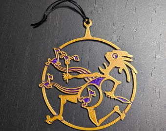 Note Eater Hanging Ornament: Widespread Panic Fan Art