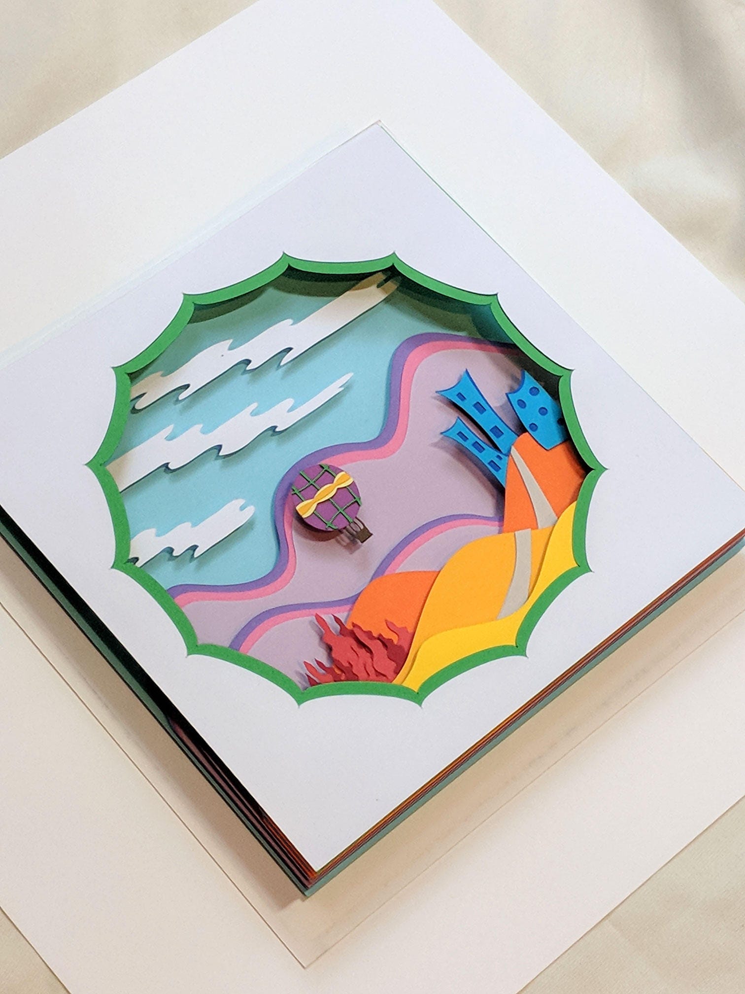3d paper art hotsell