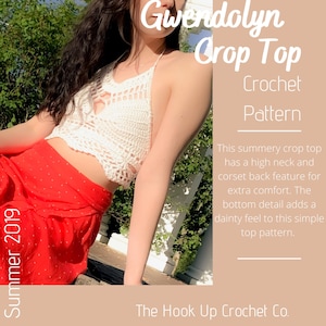 Crochet crop top PATTERN, crochet top, crochet crop top, boho top, festival top, crochet PATTERN