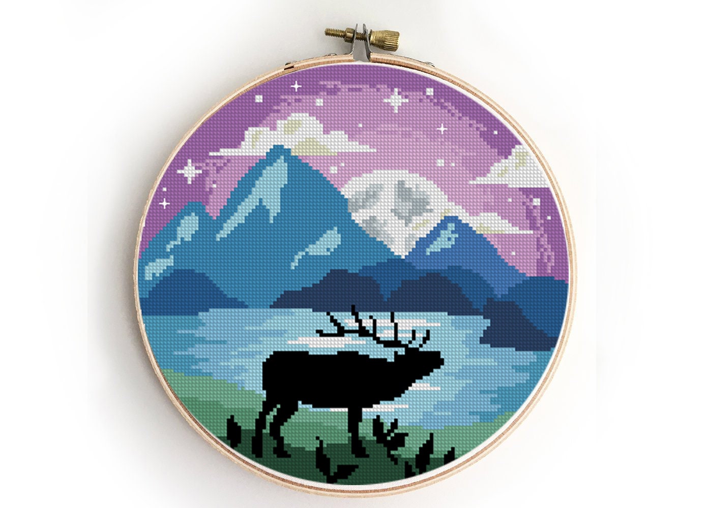 Set of 11 National Parks Counted Cross Stitch Patterns Joshua - Etsy