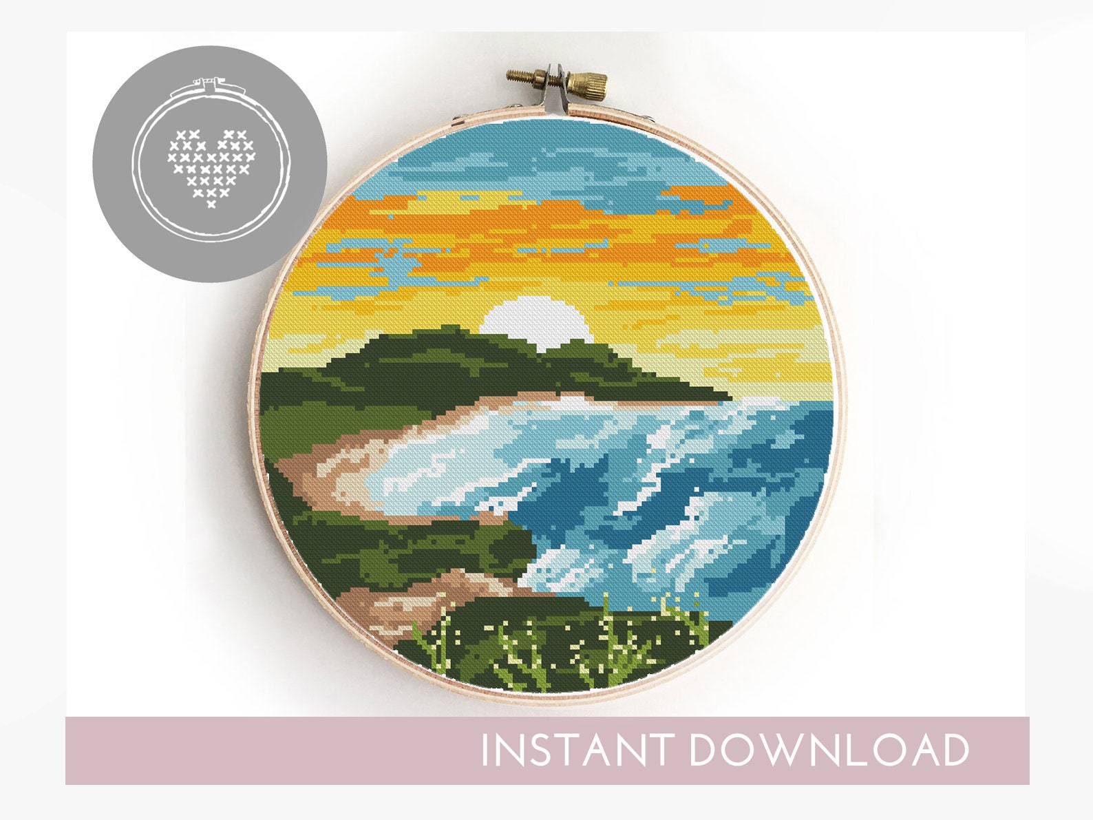 Set of 11 National Parks Counted Cross Stitch Patterns Great - Etsy