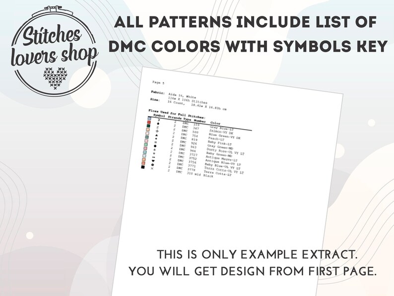 India cross stitch pattern modern chart easy DIY counted xstitch design Cross Stitch Pattern Digital Format PDF image 7