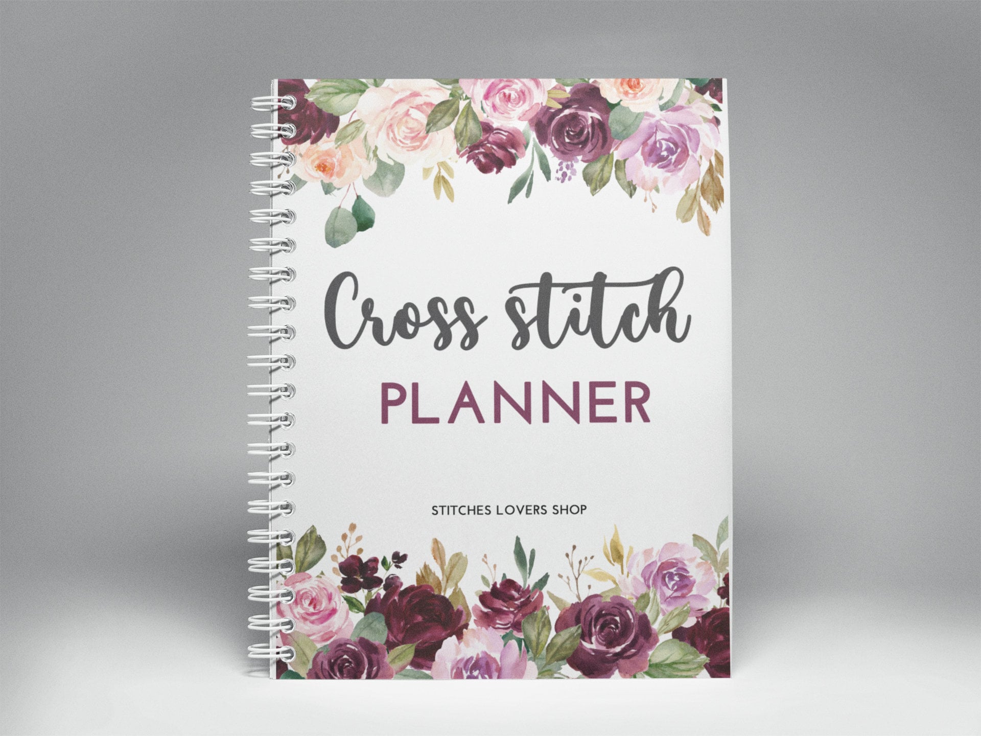 PRINTABLE Cross stitch planner PDF instant download cross Etsy