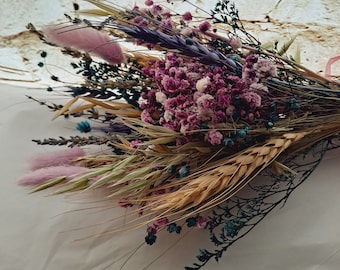 Springtime Flower Bouquet | Wedding Dried Flower Bouquet |Flower Arrangement| Dried Wildflower | BF Gift | Housewarming Gift | Birthday Gift