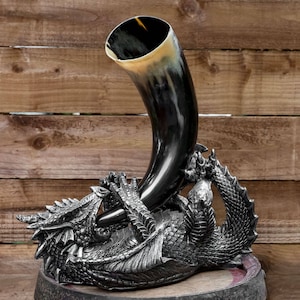 Nidhogg Dragon Horn Holder & Horn set image 1