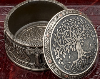 Tree of Life (Yggdrasil) Jewellery Box