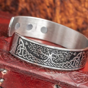 Tree of Life Yggdrasil Arm ring Bracelet Bangle image 3