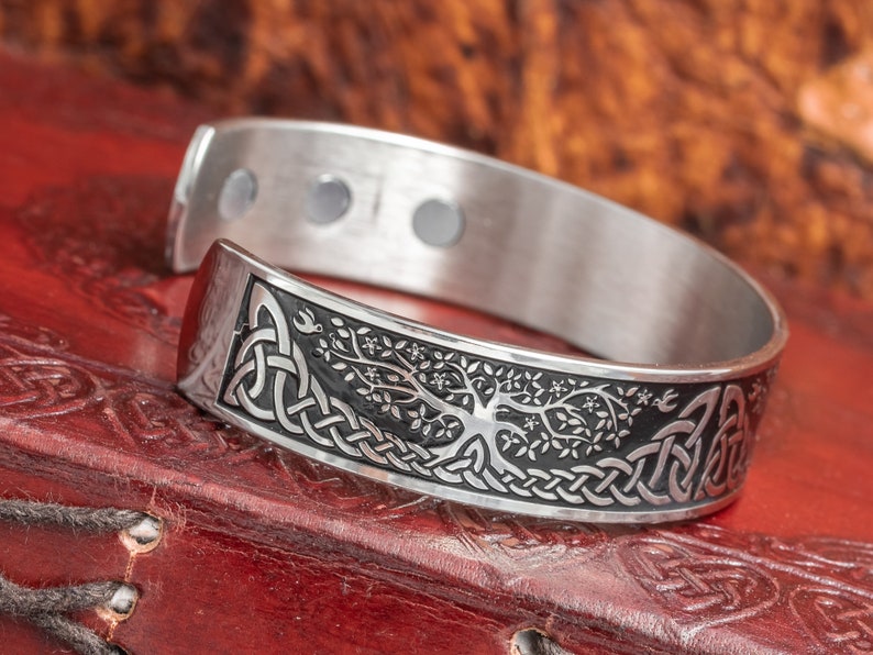 Tree of Life Yggdrasil Arm ring Bracelet Bangle image 3