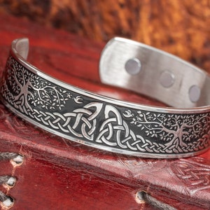 Tree of Life Yggdrasil Arm ring Bracelet Bangle image 2