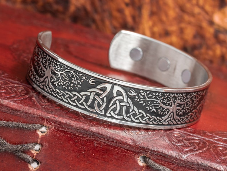 Tree of Life Yggdrasil Arm ring Bracelet Bangle image 2