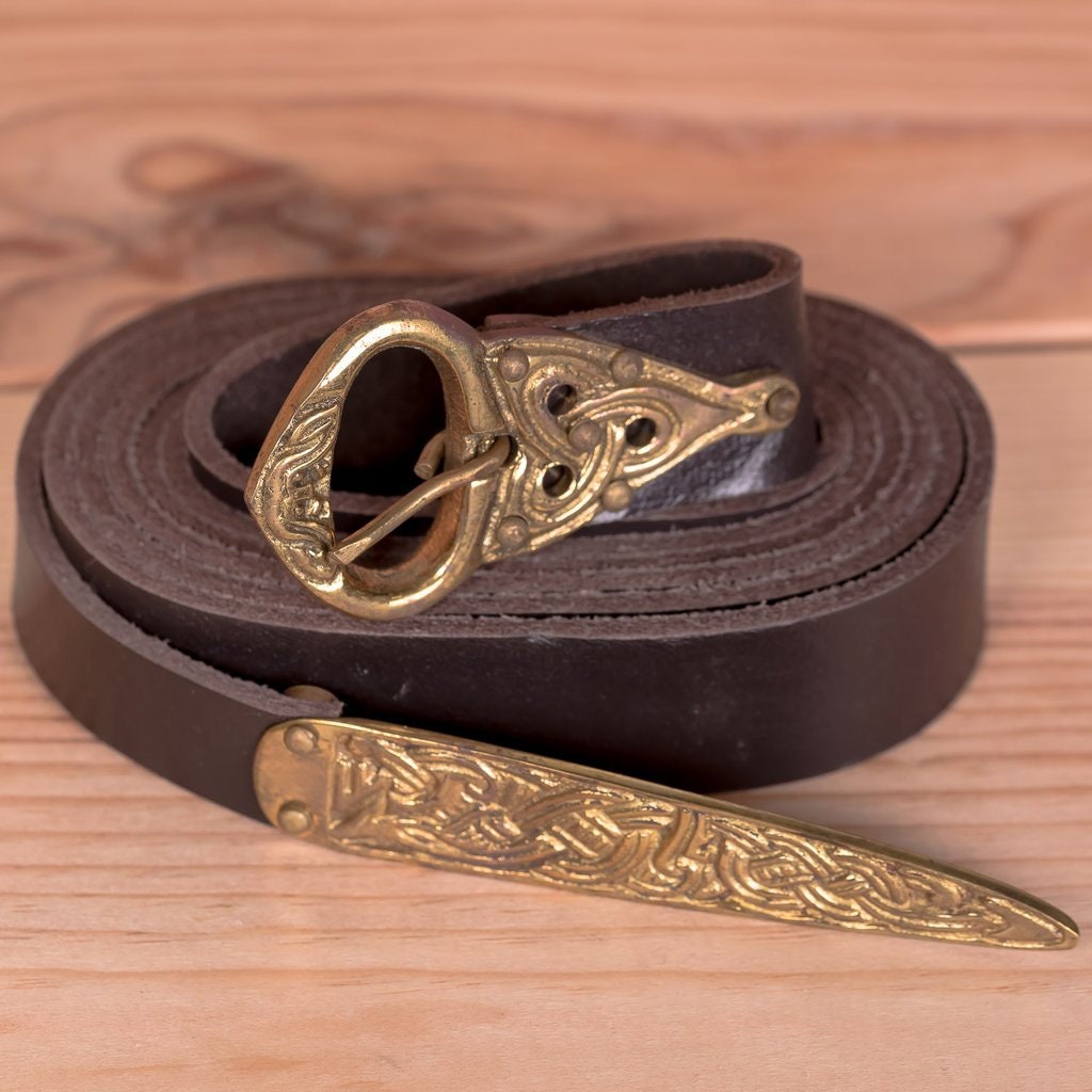 Viking Leather Belt | Etsy