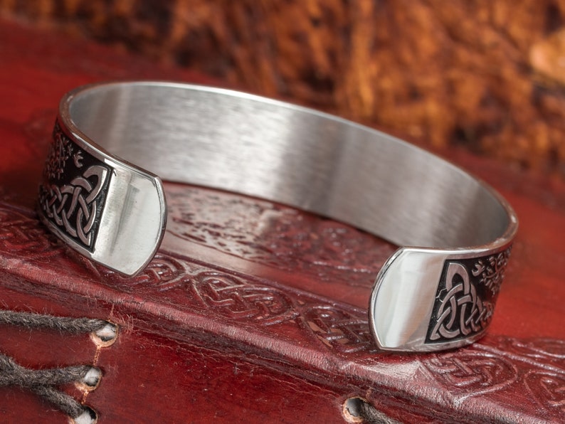 Tree of Life Yggdrasil Arm ring Bracelet Bangle image 4