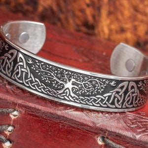 Tree of Life Yggdrasil Arm ring Bracelet Bangle image 1