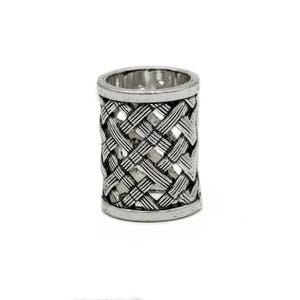 Large Viking Cross Weaved Hair Bead image 3