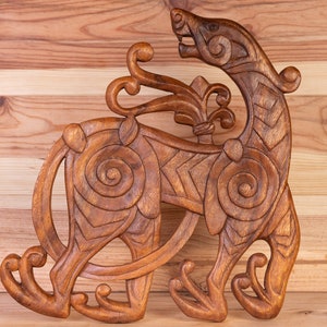 Oseberg Dragon Wall Hanging image 1