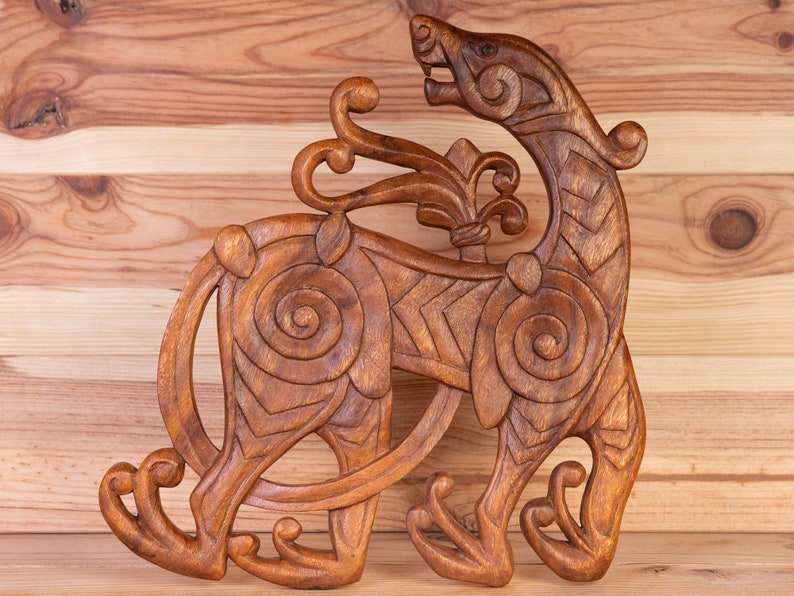 Oseberg Dragon Wall Hanging image 1