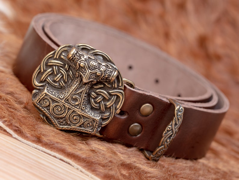 Mjolnir Thor's Hammer Belt and Buckle zdjęcie 1