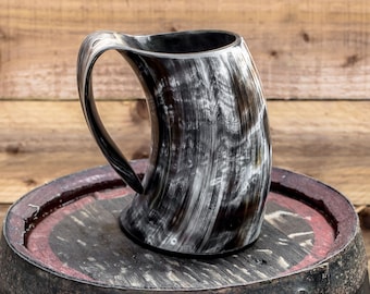 Hand Made Viking LARP Horn Tankard (Regular)