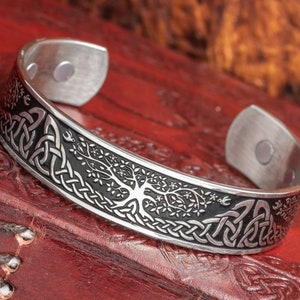 Tree of Life Yggdrasil Arm ring Bracelet Bangle image 5