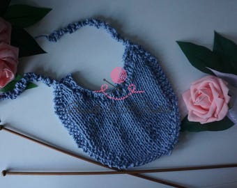 Tie Up Bib | Newborn 0-3 Months | PDF