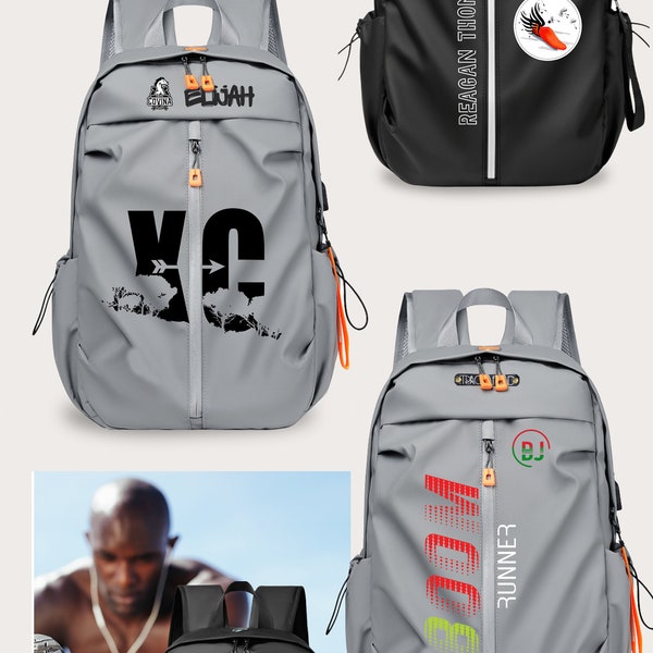 Cross Country Backpacks, Cross Country Bag, Sports Bag, Gym Bag, Running Backpacks, bags, Cross country gifts, Coach gifts