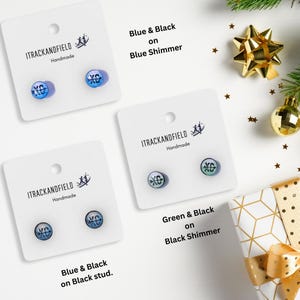 Sportsieraden, hardloopsieraden, langlauf oorbellen, handgemaakte sieraden, cadeaus voor hardlopers, hardloopcadeaus, sierlijke oorbellen van hars