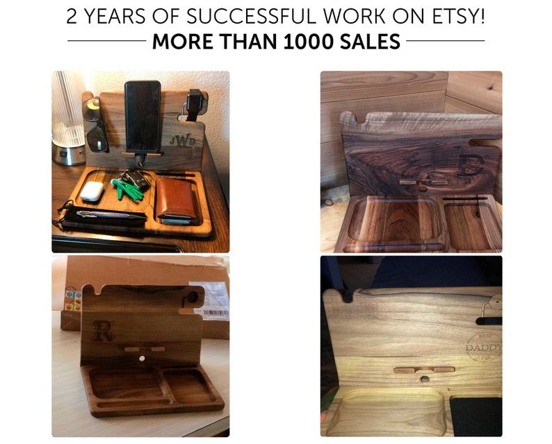 Anniversary gifts for men docking station,Anniversary gifts for men wooden,5 year anniversary gifts for men wood,Anniversary husband