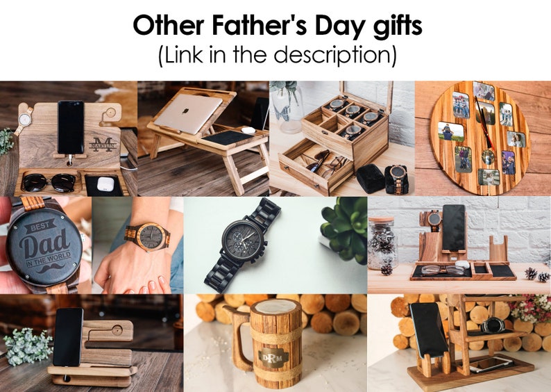 Wireless Charging Station Wood Wireless Iphone Etsy