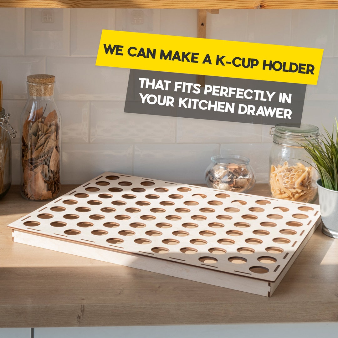 Kcup Holder, Kcup Drawer Storage, Coffee Pod Holder, K Cup Organizer