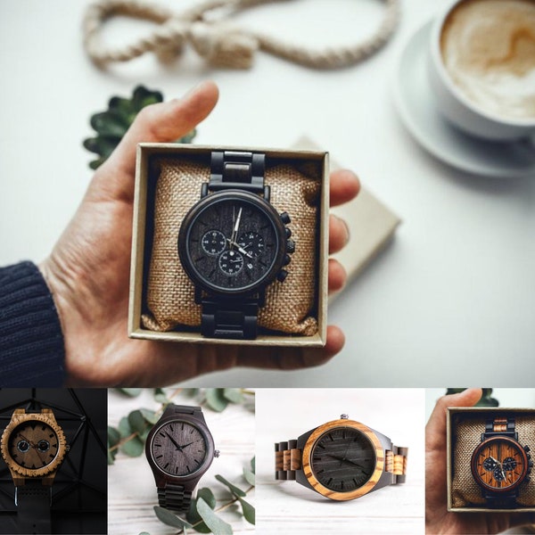 Mens watch, Personalized watch, Wood watch, Watches for men, Wooden watches for men, Wood watch men, Engraved watch