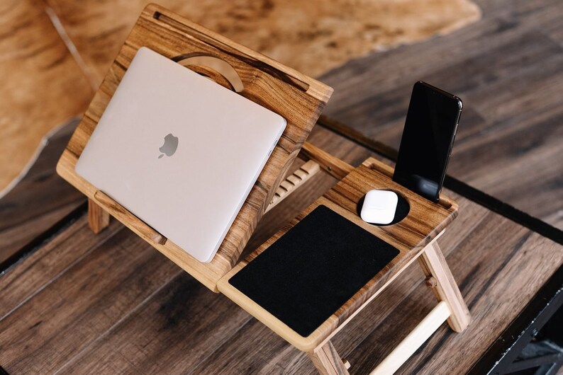 Laptop stand Macbook Ständer Holz Laptopständer Computer Etsy