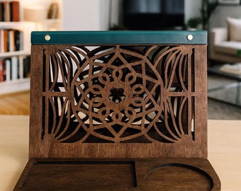 Wooden Book Stand, Book Holder Stand, Reading Stand for Books, Cookbook Stand Kitchen, Tablet and Book Stand, Adjustable Book Holder