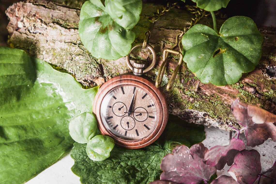 Pocket watches for menWooden pocket watchEngraved pocket Etsy
