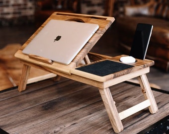 Laptop stand,Wooden laptop stand,Stand up desk,MacBook stand,Laptop stand for bed,Laptop stand adjustable,Laptop tray,Portable wood stand