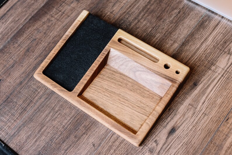 Wireless Charging Station Wood Wireless Iphone Etsy