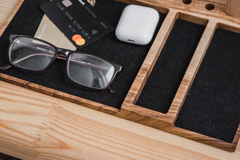 Docking Station With Gun Holder Wood Docking Station With Etsy