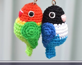 Lovebirds crochet pattern