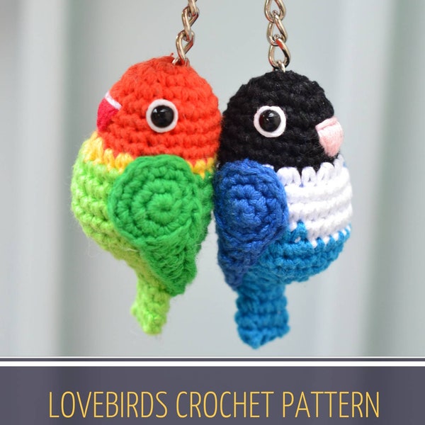 Lovebirds crochet pattern