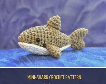 Mini-shark crochet pattern