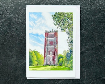 King Alfred’s Tower Greetings Card