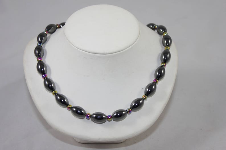 Magnetite Therapeutic Magnetic Necklace Magnetite NOT Hematite Handmade