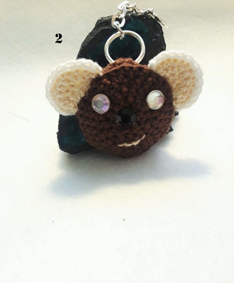 Hang them almost anywhere Many color choices Backpack Clips Yellow Birdie Owl /& Brown Bear Keyring Bling Zipper and Purse Charms