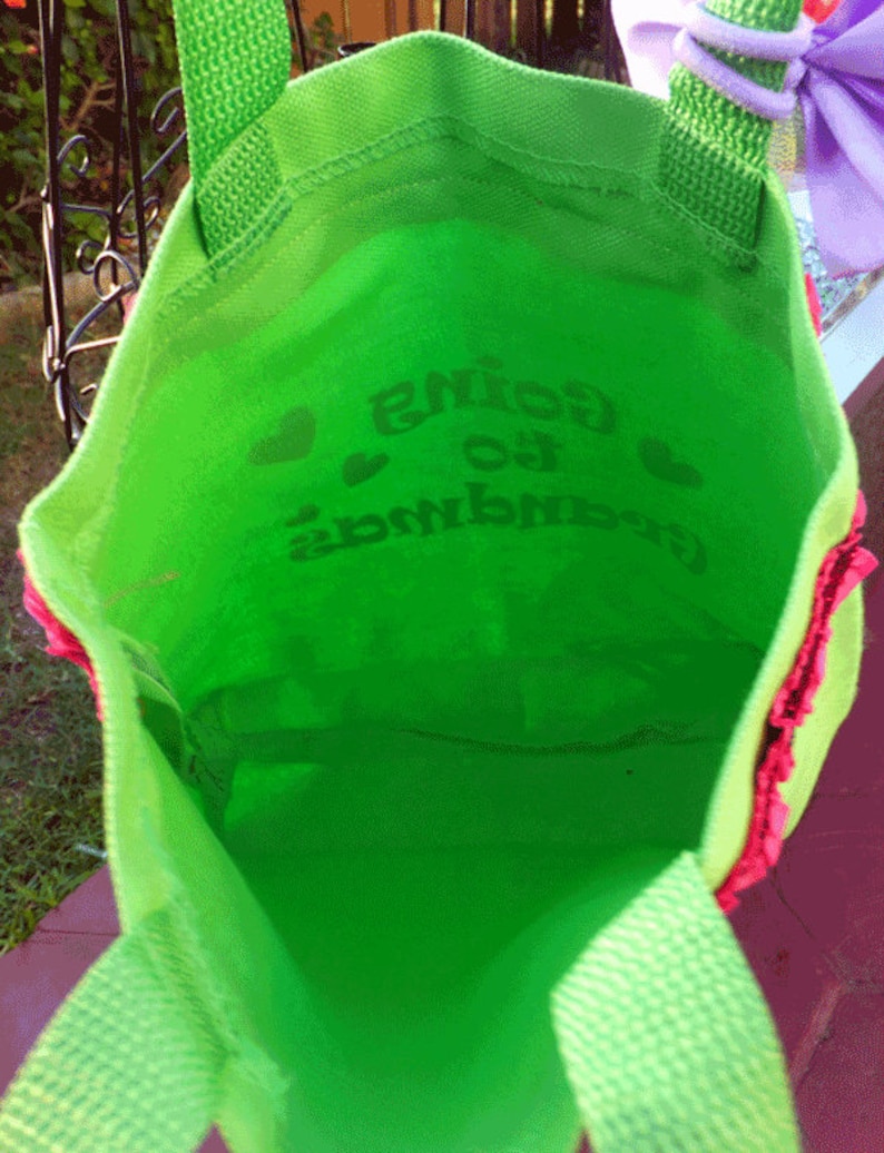 Going to Grandmas Girls Totebag