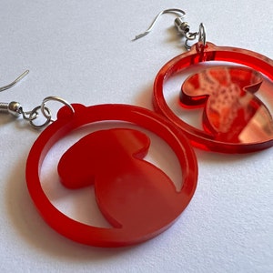 Amanita Mushroom Earrings: Mycology, Foraging, Laser Cut Acrylic Mushroom Jewelry, Plants, Whimsical, Fairy, Best Gifts for Her/Him/Them