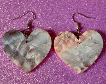 Faux Mother of Pearl Earrings: Laser Cut Acrylic Pearls, Oyster, Shells, Mollusks, Ocean Animals, Sea, Shell, Best Gifts for Her/Him/Them